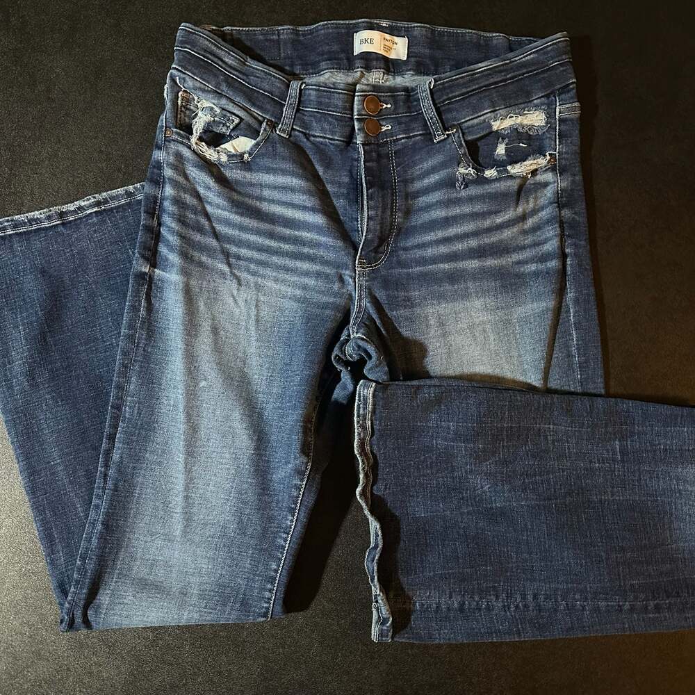 BKE Flying Monkey High Rise Wide Leg Stretch Jean - Women's Jeans